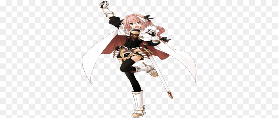 Astolfo Rider Of Black Roblox Astolfo Fate, Book, Publication, Comics, Adult Free Png