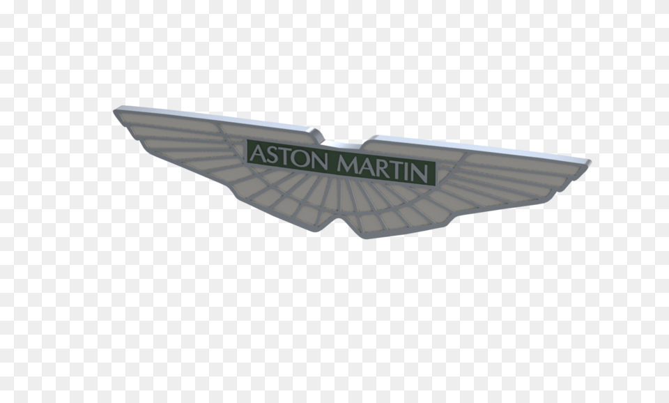 Aston Martin 3d Logo Transparant, Emblem, Symbol, Badge, Animal Png