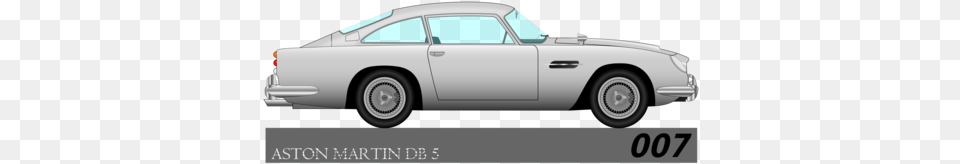 Aston Martin Db4 Aston Martin Db5 Car James Bond Aston Martin Db5 Silhouette, Coupe, Sedan, Sports Car, Transportation Png Image