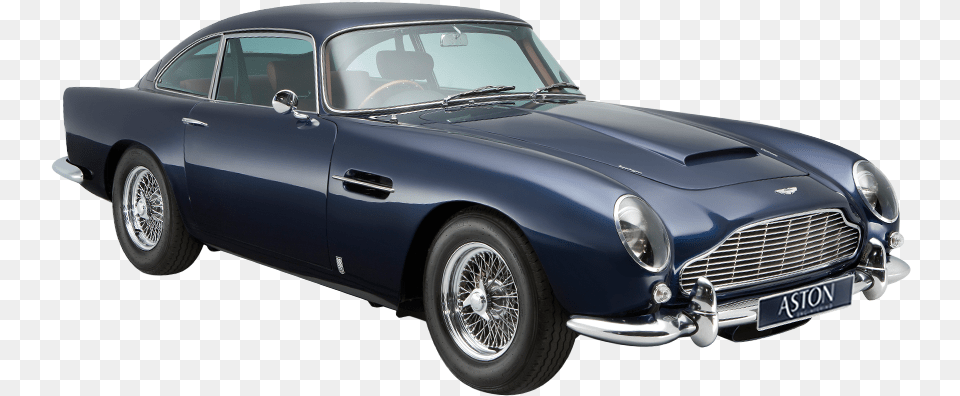 Aston Martin Db5 1963 1965 Coupe Outstanding Cars Blue Aston Martin Db5, Car, Sports Car, Transportation, Vehicle Free Png