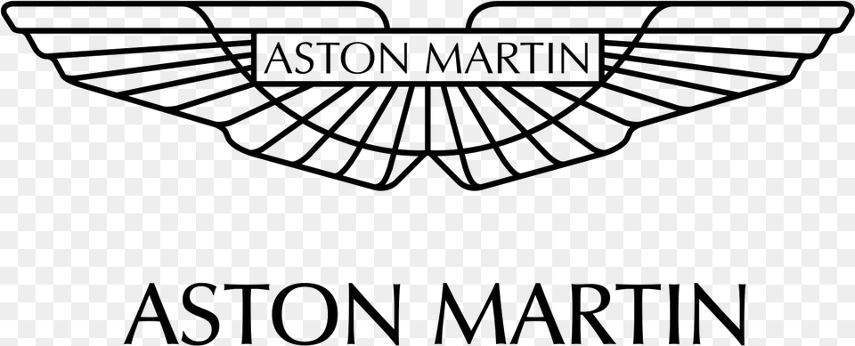 Aston Martin Logo, Emblem, Symbol, Blackboard Png