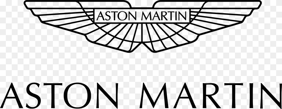 Aston Martin Logo Logo Aston Martin, Gray Free Png