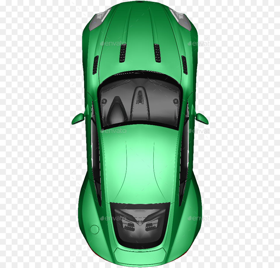 Aston Martin One77 17 Top Down Car Sprite, Helmet, Crash Helmet, Sports Car, Transportation Free Png
