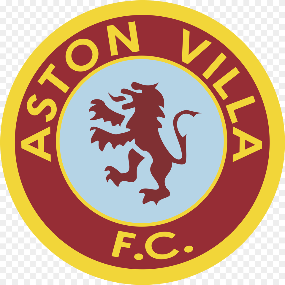 Aston Villa Fc Logo Transparent, Emblem, Symbol Png Image