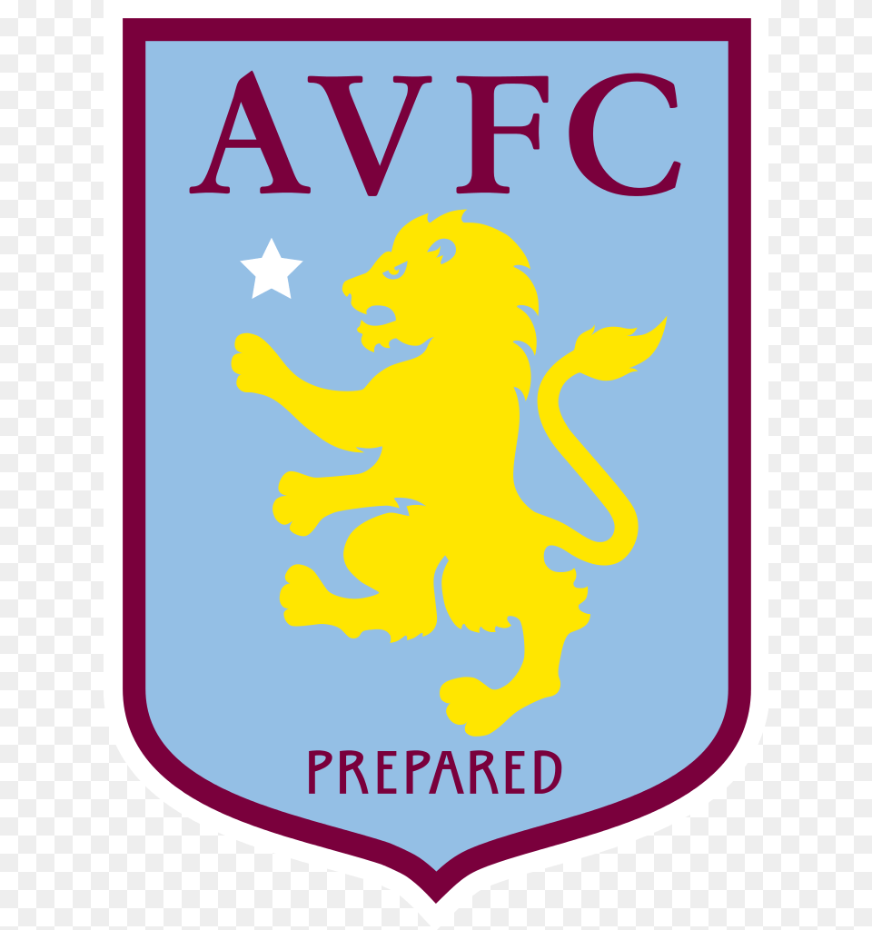 Aston Villa Logo, Animal, Lion, Mammal, Wildlife Free Png Download