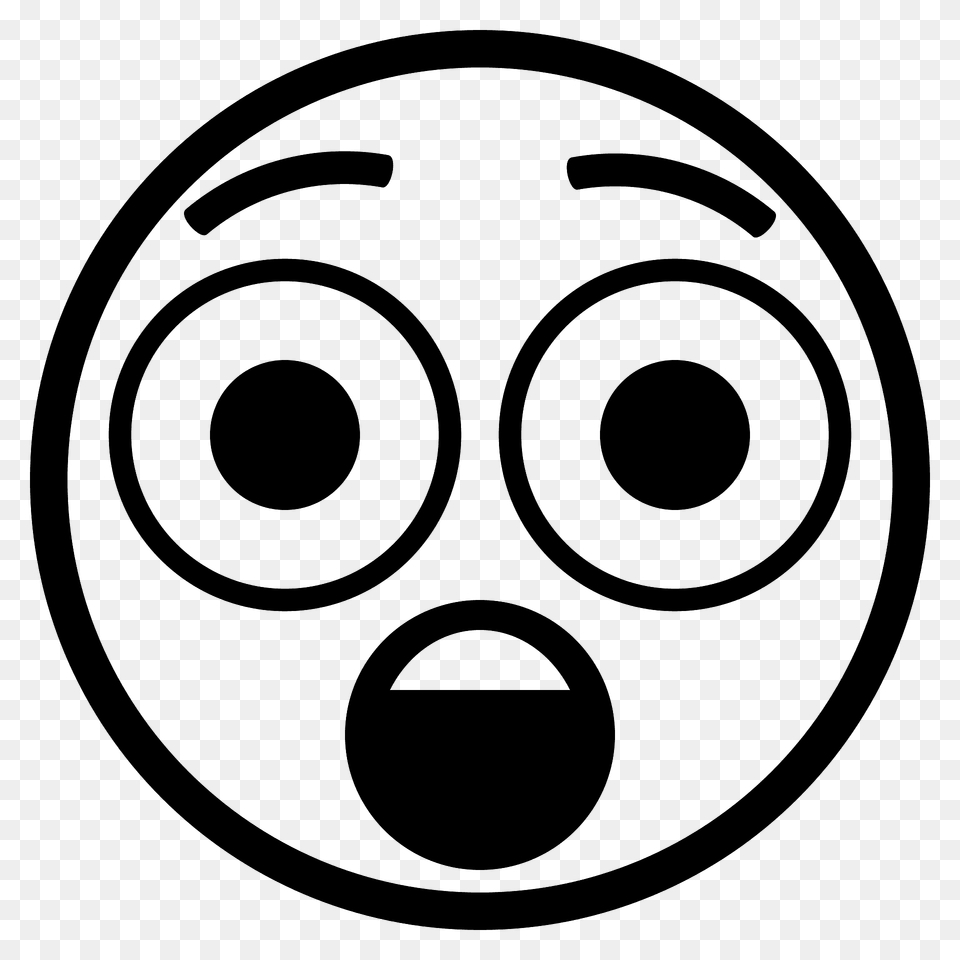 Astonished Face Emoji Clipart, Sphere Png Image
