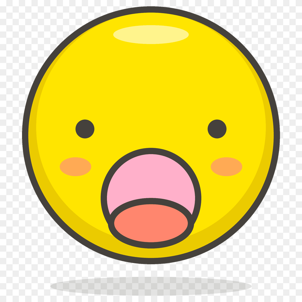 Astonished Face Emoji Clipart, Egg, Food Free Png Download