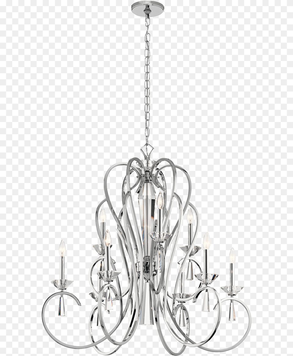 Astoria Grand Amansara 9 Light Candle Style Chandelier, Lamp, Machine, Wheel Free Png