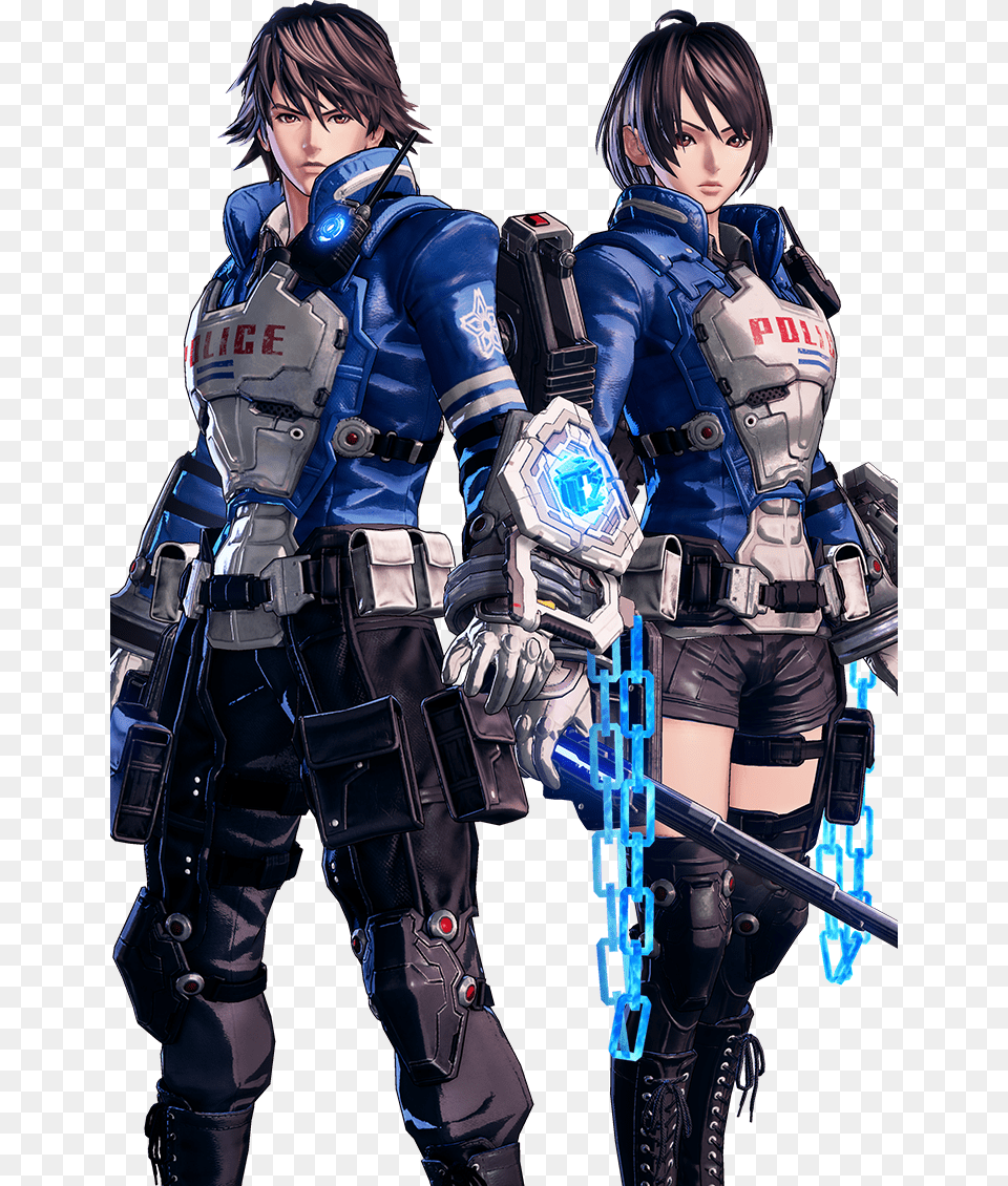 Astral Chain Female Protagonist, Book, Comics, Publication, Boy Free Png