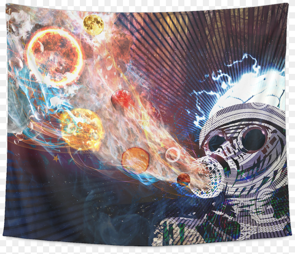 Astral Fumes Tapestry, Accessories, Pattern, Ornament, Fractal Png Image