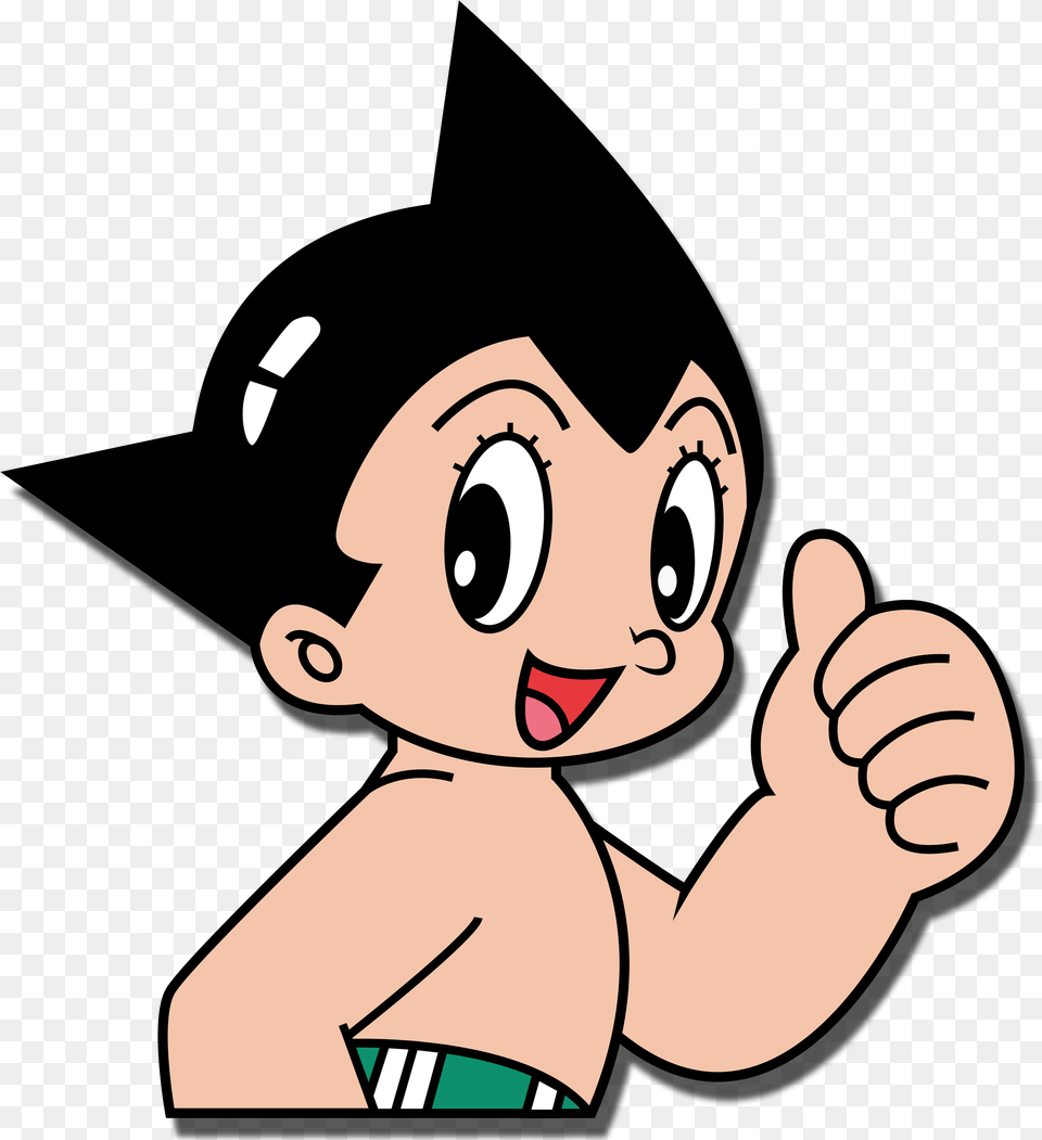 Astro Boy Head Astro Boy Line Stickers, Body Part, Finger, Hand, Person Free Png