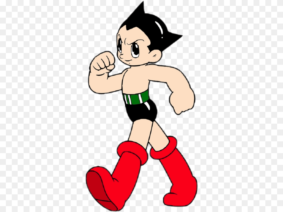 Astro Boy Marching Astro Boy Transparent Background, Baby, Person, Face, Head Png Image