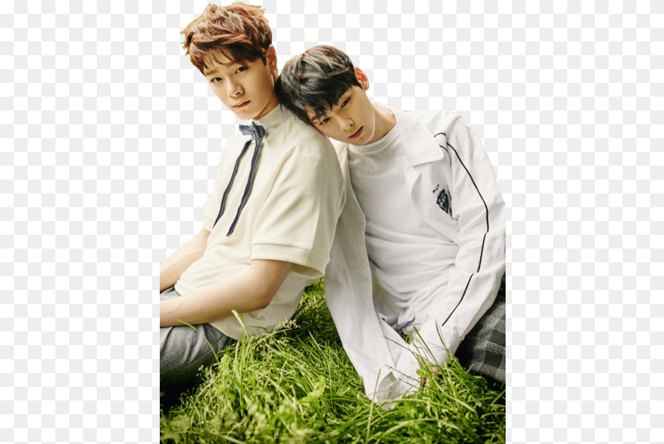 Astro Eunwoo And Moonbin Cha Eunwoo And Moonbin, Shirt, Photography, Plant, Head Free Transparent Png