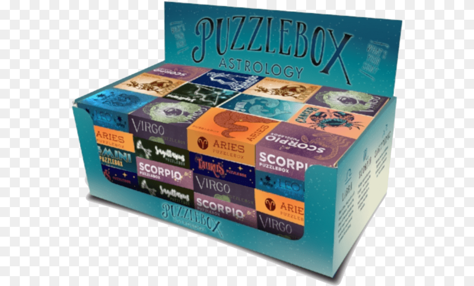 Astrology Box Puzzle Box Astrology, Book, Publication, Business Card, Cardboard Free Png