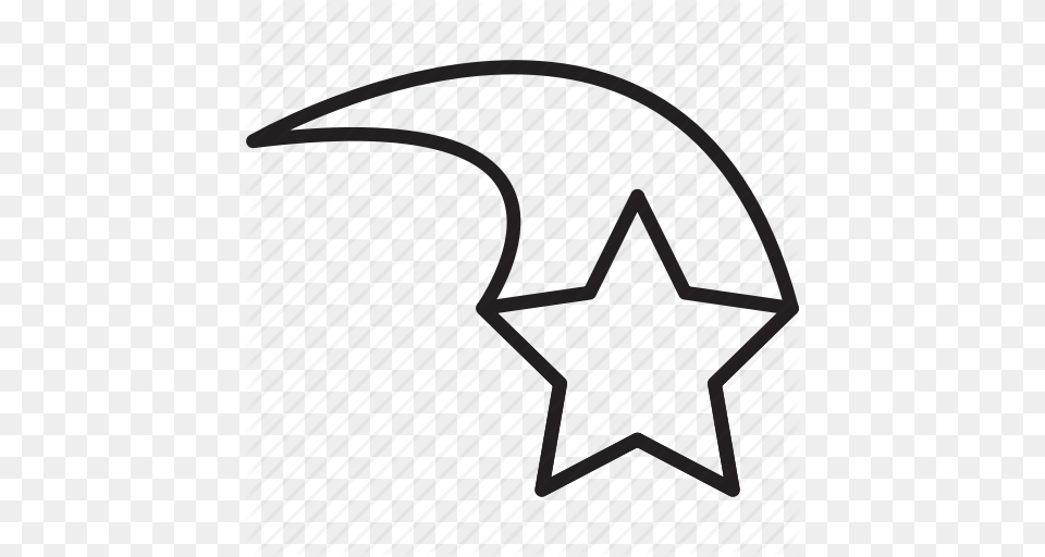 Astrology Falling Shine Shooting Space Star Icon, Star Symbol, Symbol, Gate Free Transparent Png