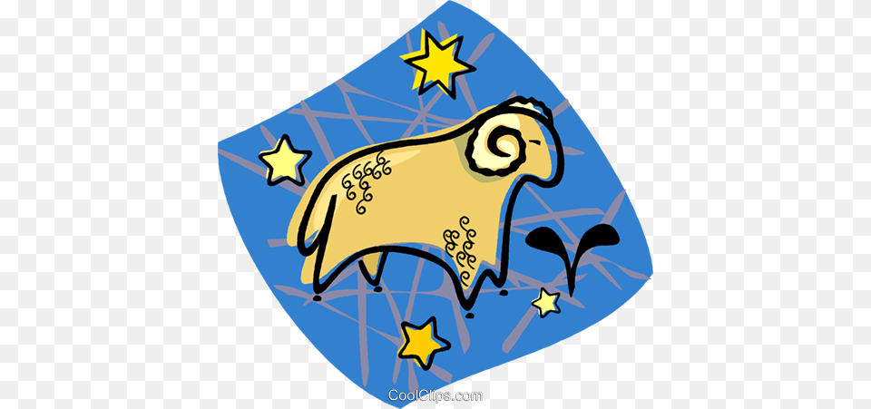 Astrology Sign Aries Royalty Vector Clip Art Illustration, Logo, Symbol Free Transparent Png