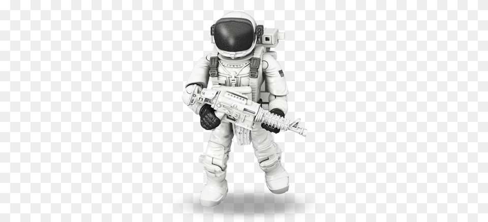 Astronaut, Robot, Baby, Person, Gun Free Png Download