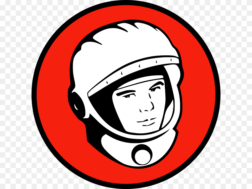 Astronaut, Helmet, Crash Helmet, Face, Head Free Png Download