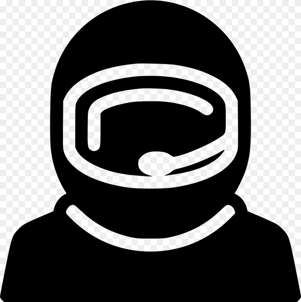 Astronaut, Stencil, Helmet, Baby, Person Free Transparent Png