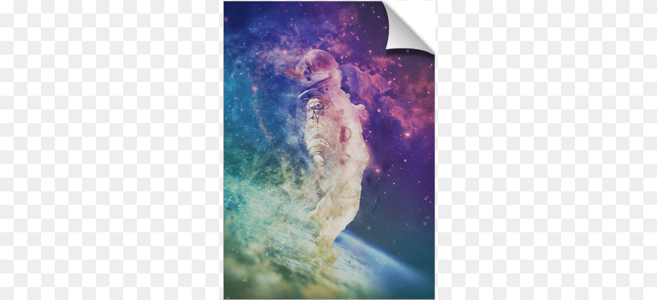 Astronaut Breaking Through To The Other Side Astronaut Dissolving Through Space Iphone Amp Ipod, Astronomy, Nebula, Outer Space, Animal Free Transparent Png