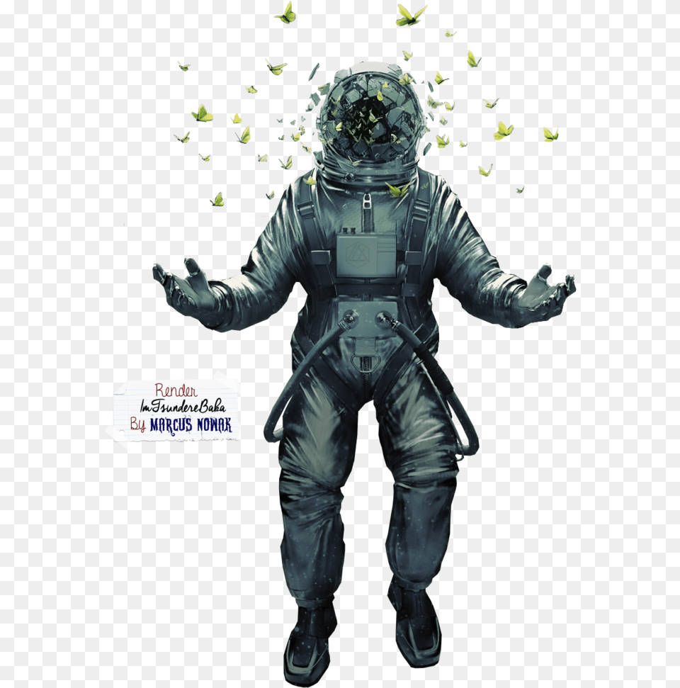 Astronaut Butterfly, Adult, Male, Man, Person Free Png