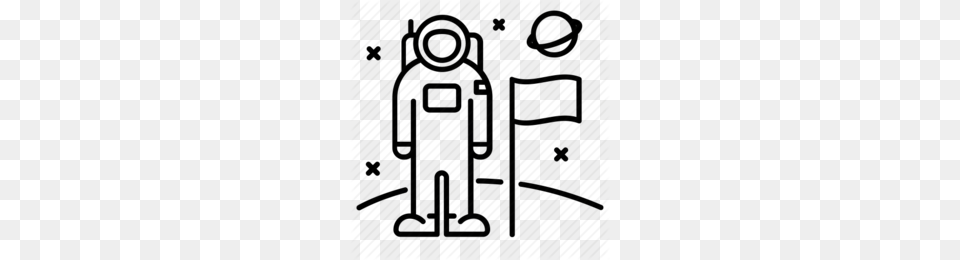 Astronaut Clipart, Postage Stamp, Text Free Png Download