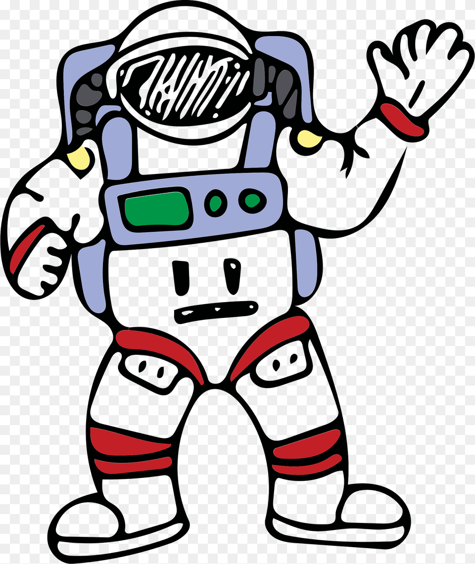 Astronaut Clipart, Robot, Baby, Person Png Image