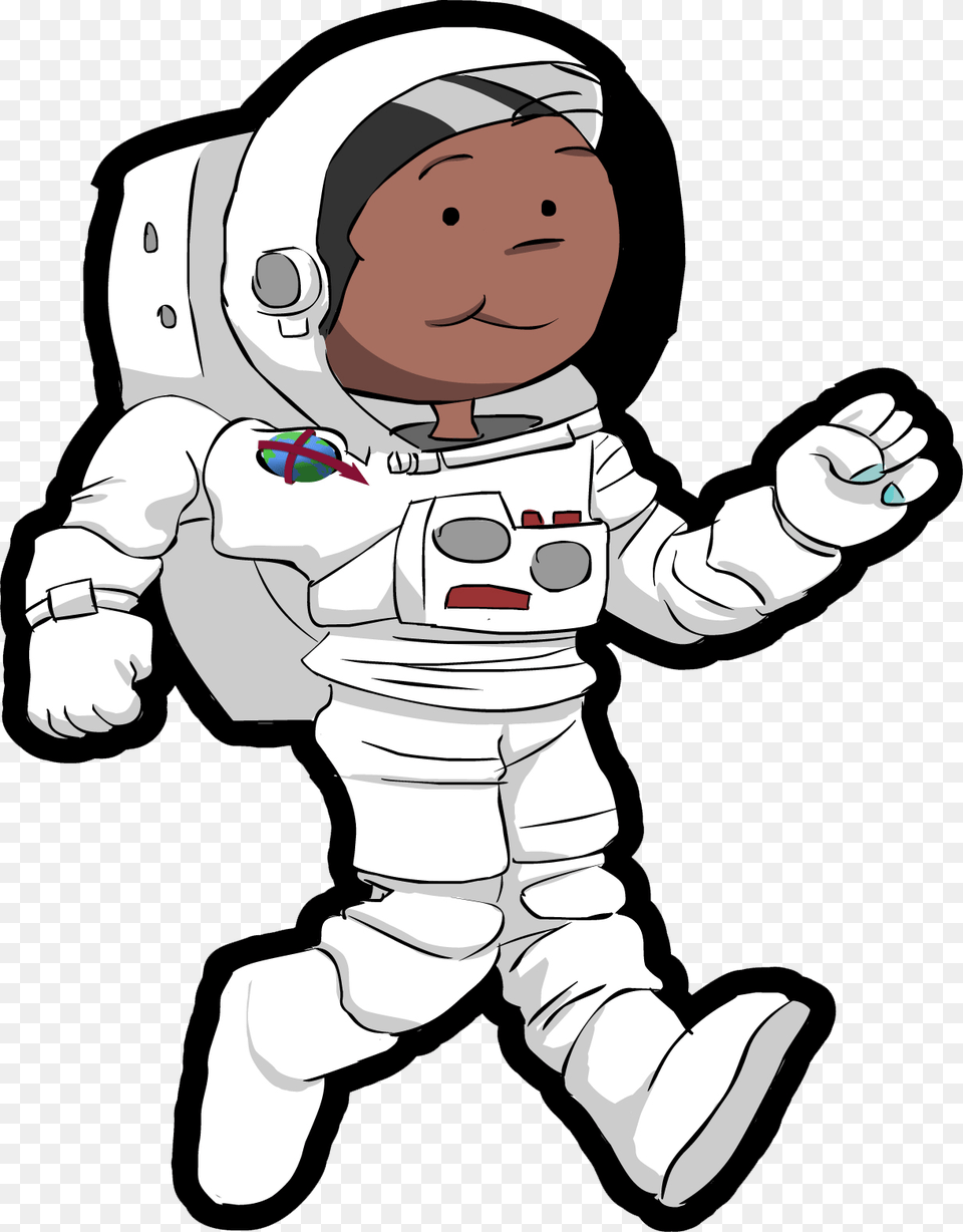 Astronaut Clipart Astronaut Training, Baby, Person, Face, Head Free Transparent Png