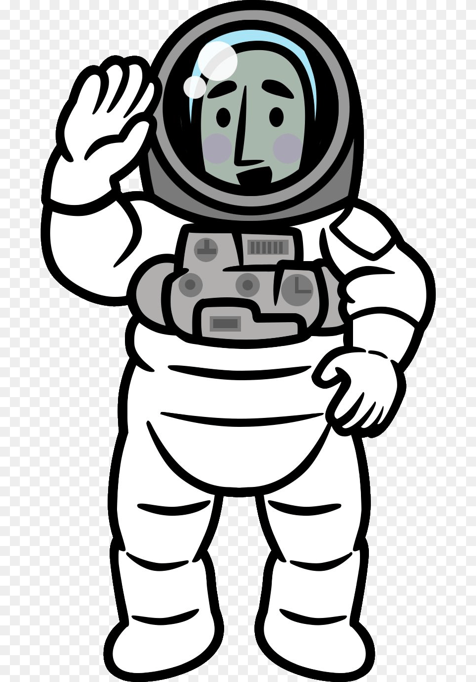 Astronaut Clipart Comic Rhythm Heaven First Contact First Contact Rhythm Heaven Astronaut, Photography, Baby, Person, Face Free Png