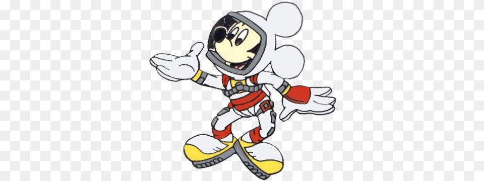 Astronaut Clipart Mickey Mickey Mouse Astronaut Clipart, Book, Comics, Publication, Baby Png