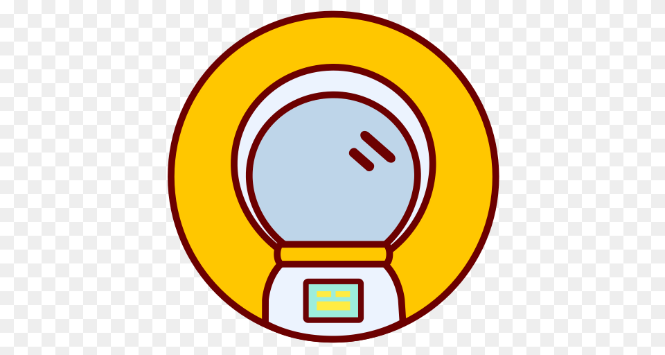 Astronaut Cosmonaut Cosmos Icon With And Vector Format, Indoors, Disk, Bathroom, Room Free Png