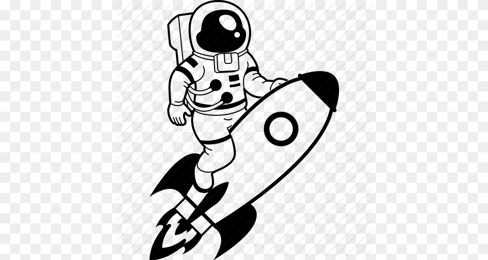 Astronaut Cosmonaut Jetpack Nasa Rocket Space Suit Spaceman Icon, People, Person Free Png Download