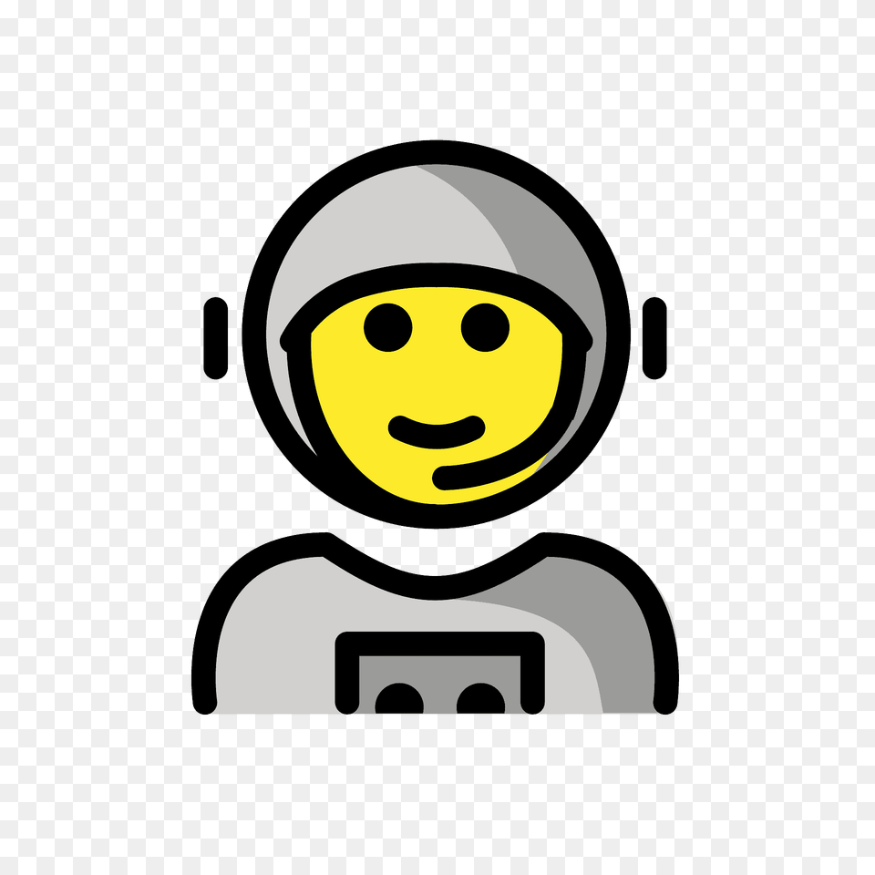 Astronaut Emoji Clipart, Face, Head, Person Free Png Download