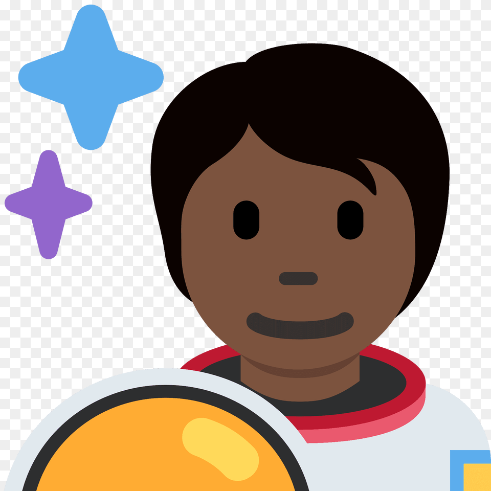 Astronaut Emoji Clipart, Symbol, Person, Face, Head Free Transparent Png