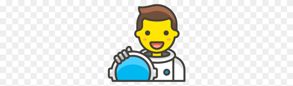 Astronaut Emoji Emoji, Photography, Face, Head, Person Png Image