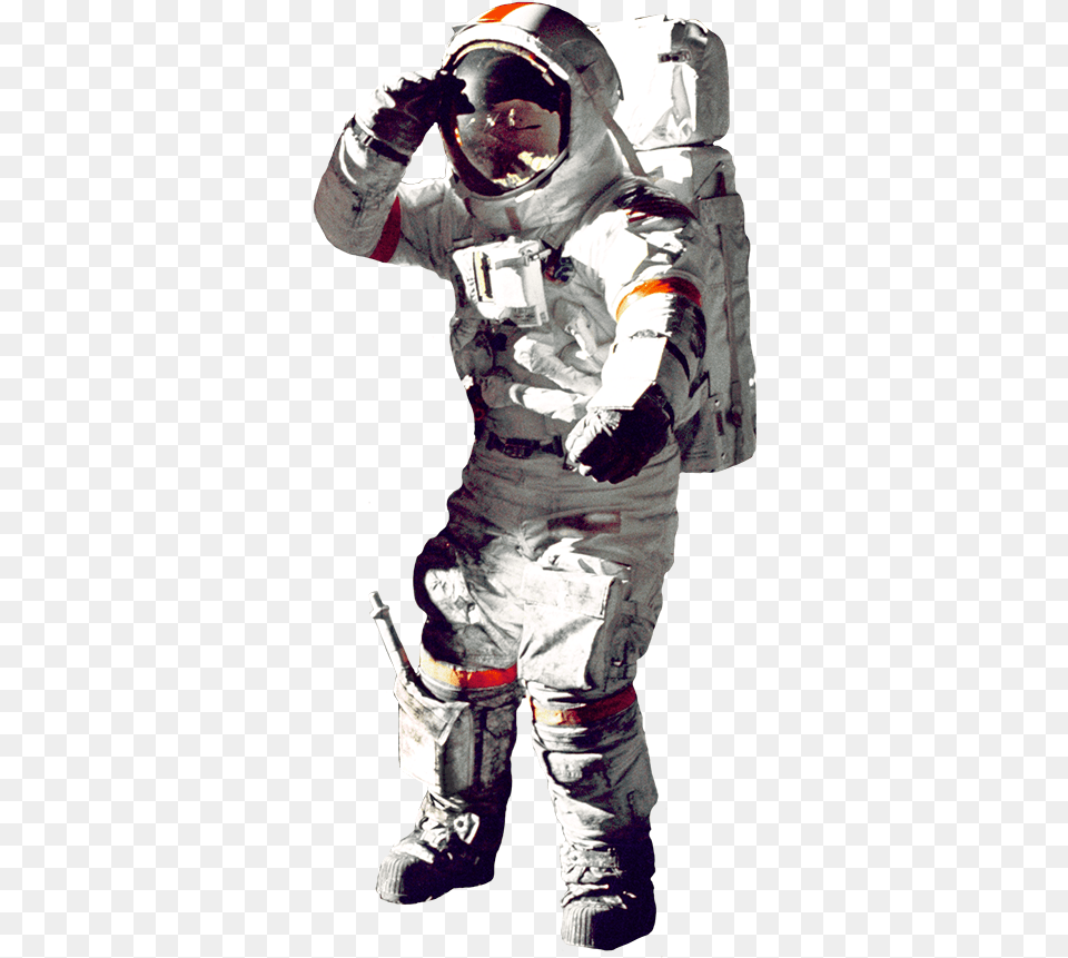 Astronaut Floating In Outer Space Neil Armstrong On The Moon, Adult, Male, Man, Person Png Image