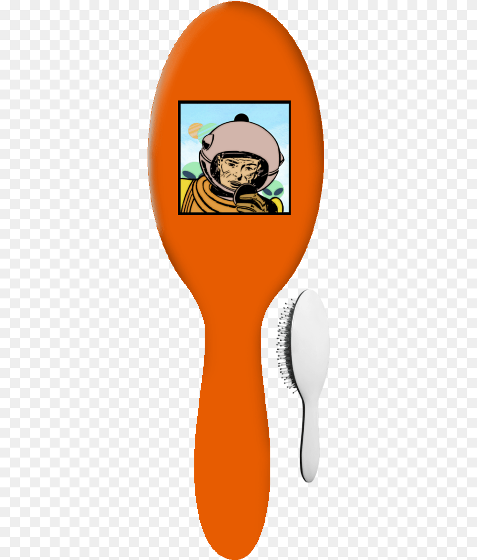 Astronaut Hb Hair Brush, Baby, Device, Person, Tool Free Png