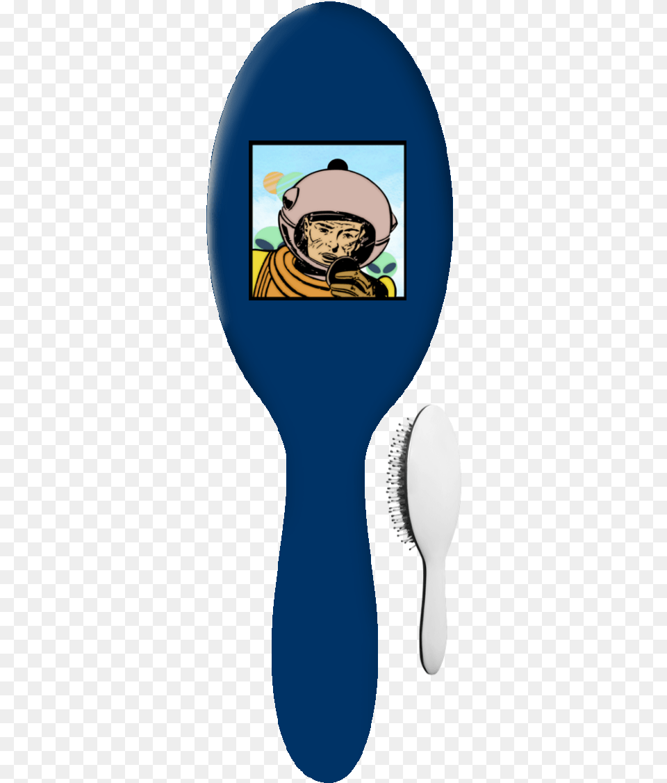 Astronaut Hb Hair Brush Cartoon, Device, Tool, Baby, Person Free Png