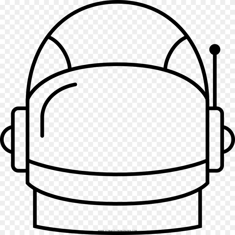 Astronaut Helmet Clipart Bcca, Gray Free Png