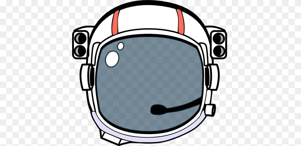 Astronaut Helmet Vector Illustration, Crash Helmet, American Football, Football, Person Png Image
