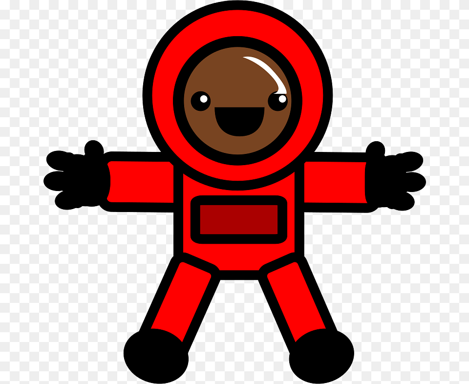 Astronaut In Red Suit, Dynamite, Weapon Free Png Download