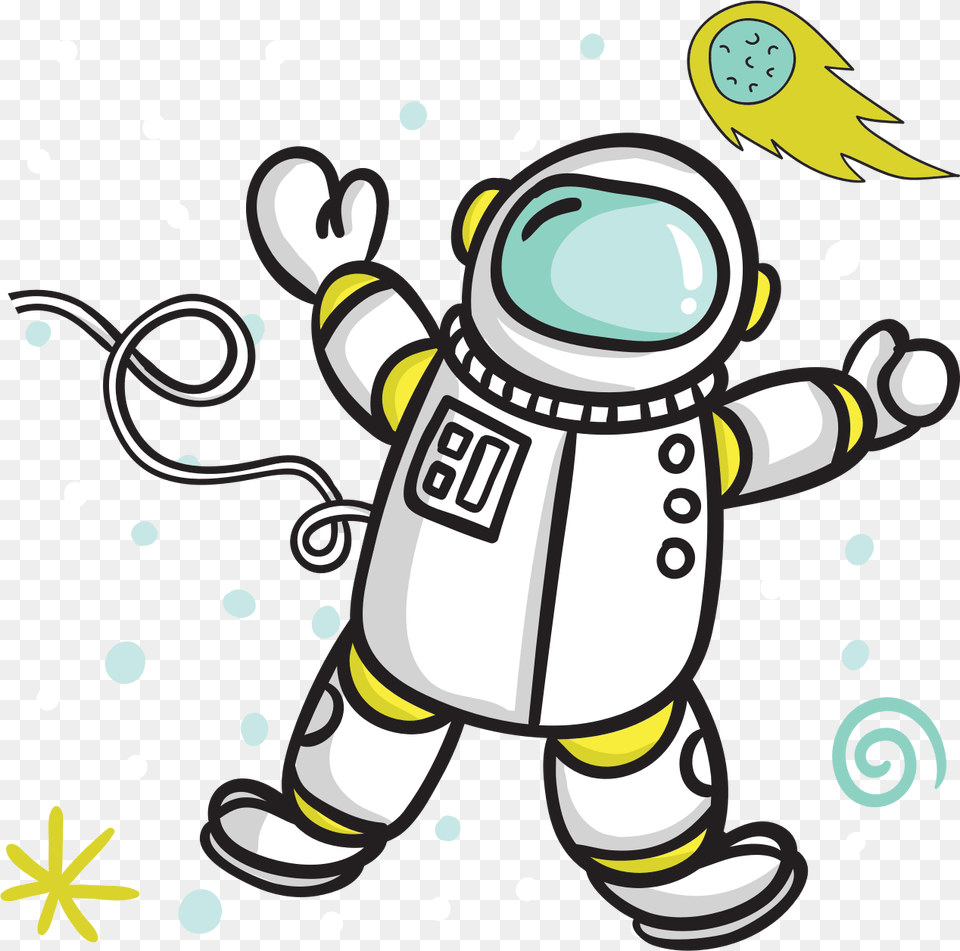 Astronaut In Space Free Svg Astronaut Clipart Transparent Background, Art, Graphics, Robot, Dynamite Png