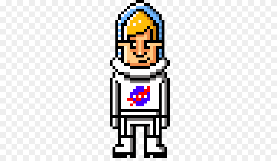 Astronaut Pixel Art Maker, Qr Code, Scoreboard Free Png