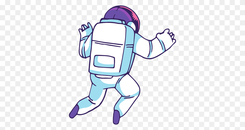 Astronaut Rear View Cartoon, Baby, Person, Art Free Transparent Png