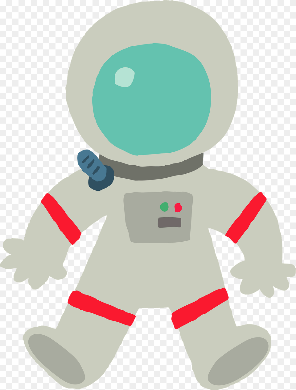 Astronaut Space Suit Clipart Transparent Astronaut Clipart, Robot, Baby, Person Free Png Download