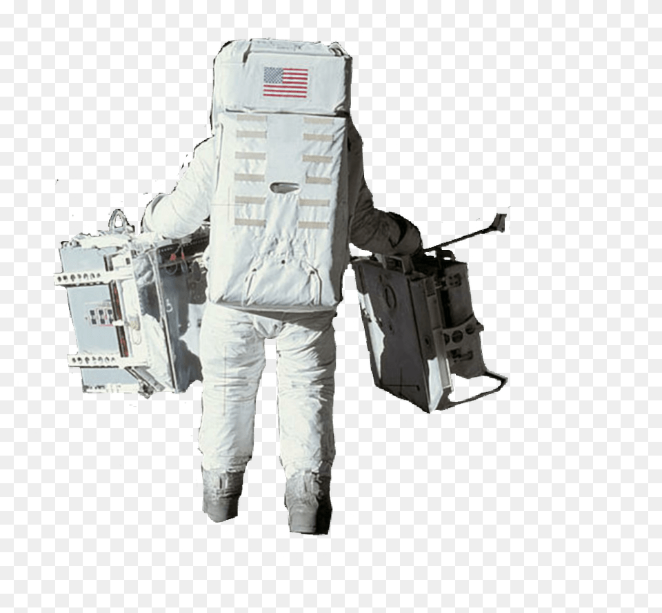 Astronaut Spaceman Space Leaving Leave High Resolution Apollo Moon, Adult, Male, Man, Person Free Png Download