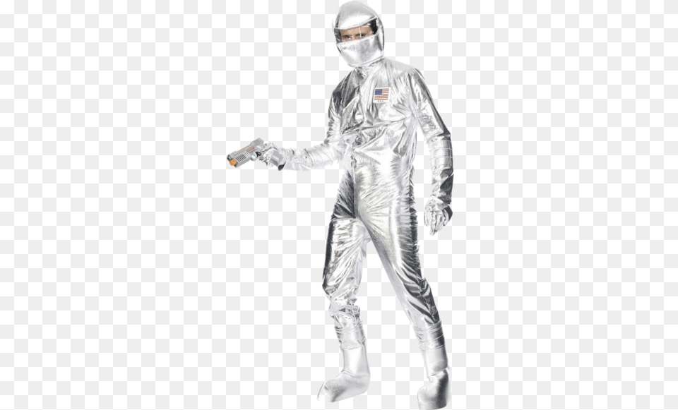 Astronaut Suit Costume Spaceman Adult Costumes Spaceman Outfit, Male, Man, Person Free Transparent Png