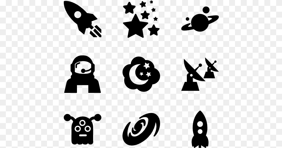 Astronaut Vector Icon, Gray Free Transparent Png