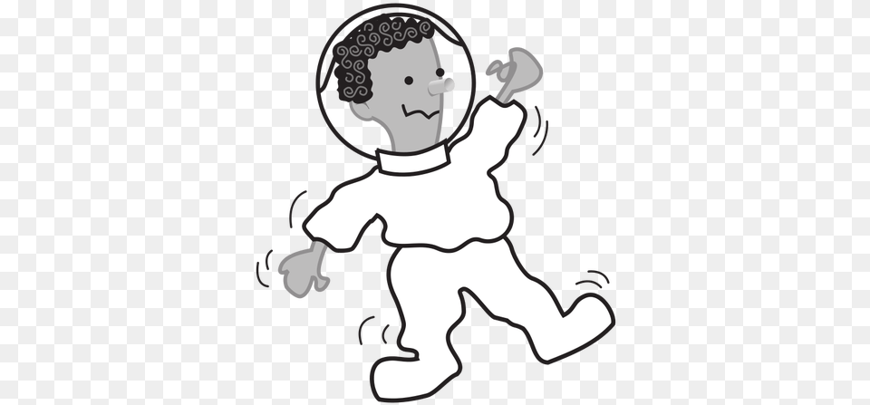 Astronaut Vector Outline Public Domain Vectors Shake Clipart, Baby, Person, Face, Head Png Image