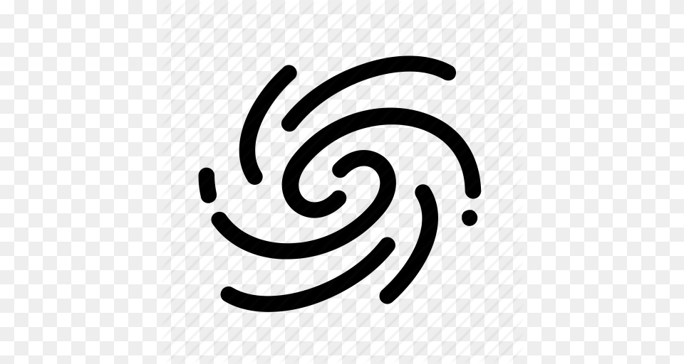Astronomy Galaxy Milky Science Space The Milky Way Universe Icon, Spiral, Coil Free Png Download